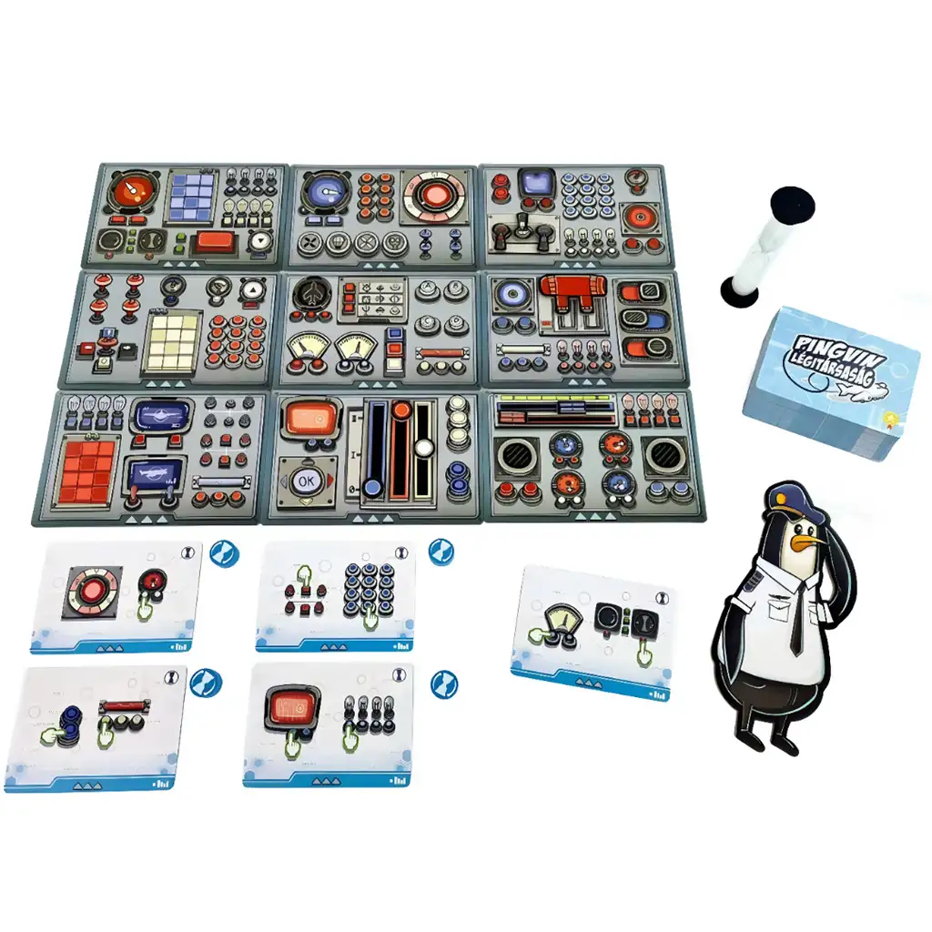 Pinguin Fluggesellschaft Brettspiel kép 3