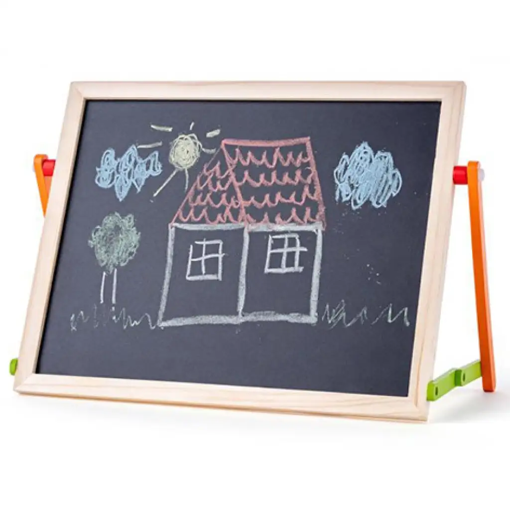 Tisch-Magnettafel mit Buchstaben und Zahlen - Woodyland kép 2