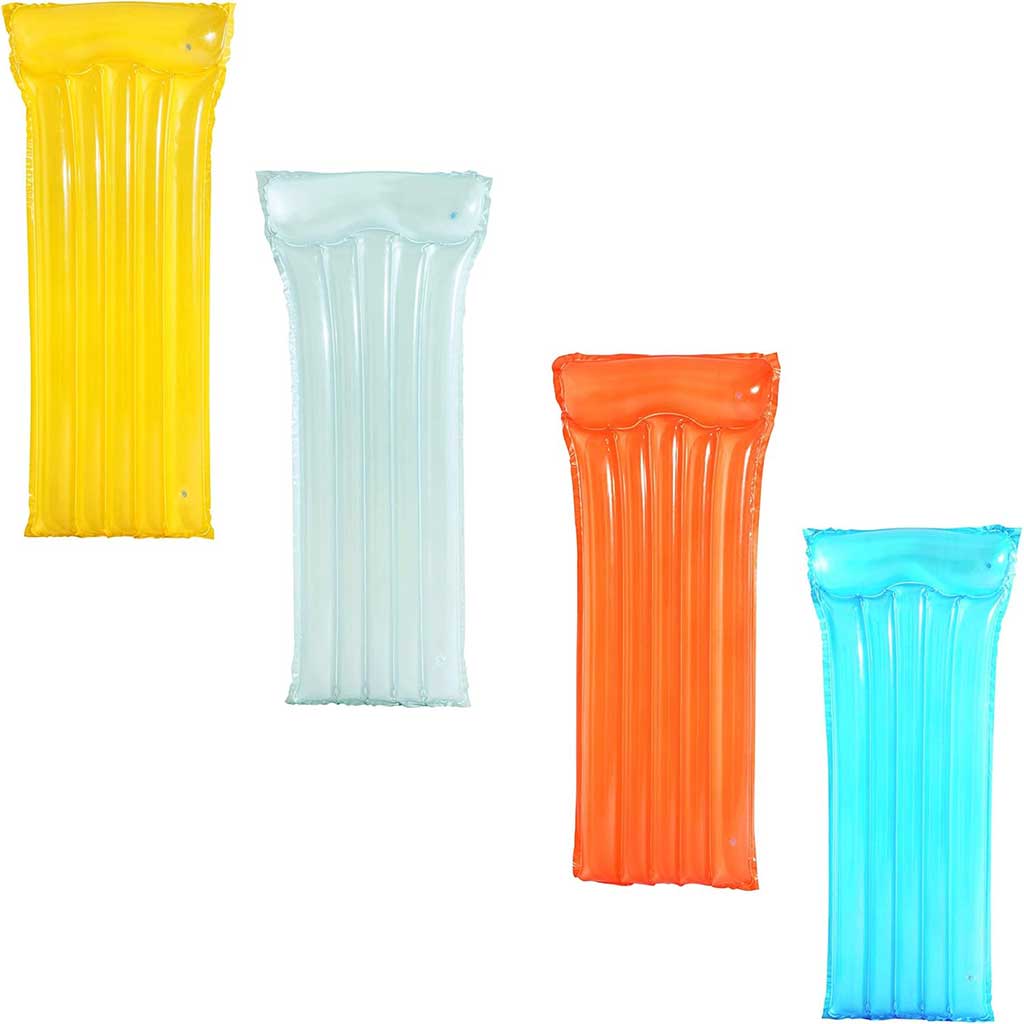 Bestway: Átlátszó gumimatrac többféle színben 183x76cm kép 1
