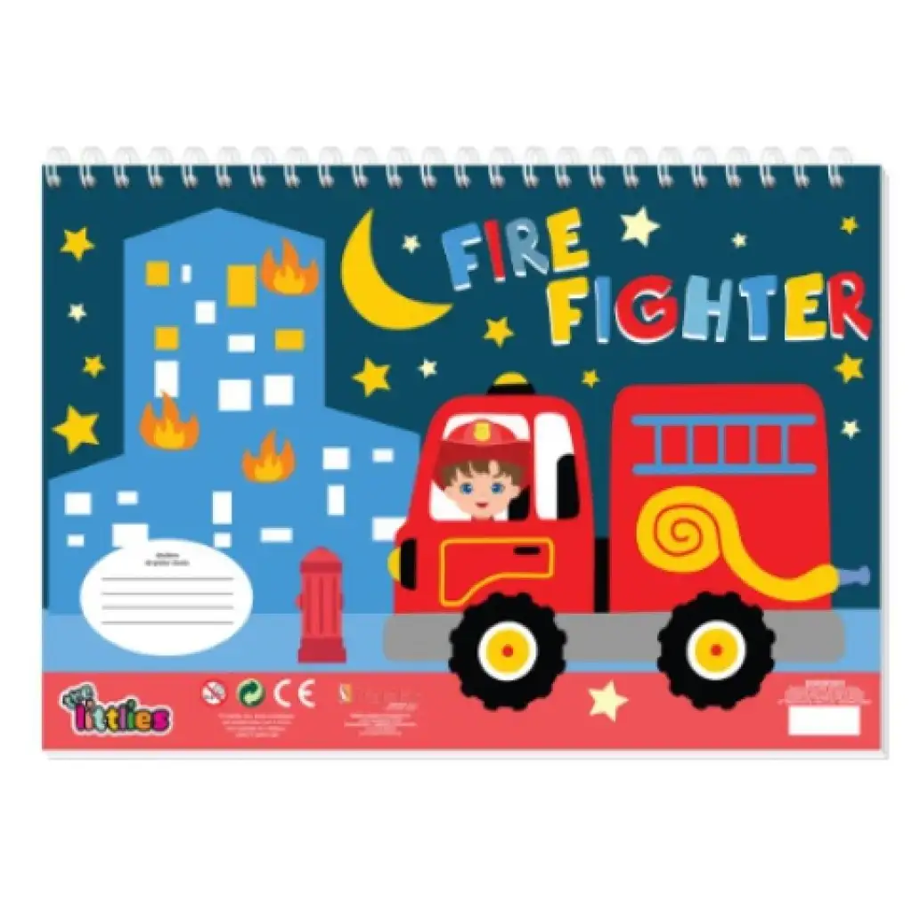 Kreatives Malbuch für Fahrzeuge mit Aufklebern und Schablonen in mehreren Varianten kép 5