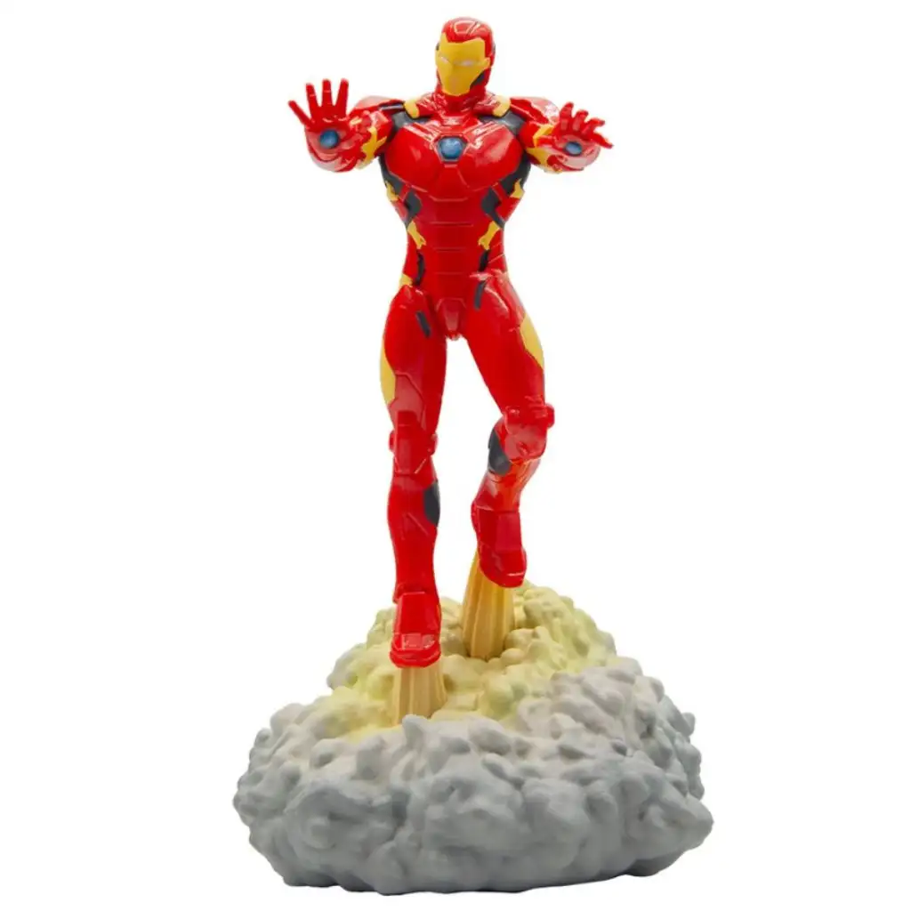 Avengers Iron Man 13 cm große Spielfigur mit Standfuß – Bullyland