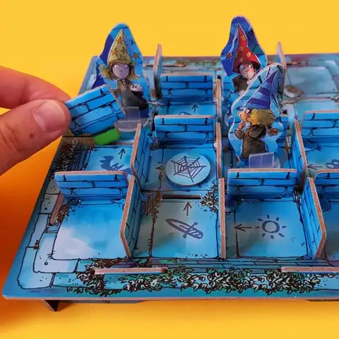 Das verzauberte Labyrinth Brettspiel - Metalldosen-Edition kép 3