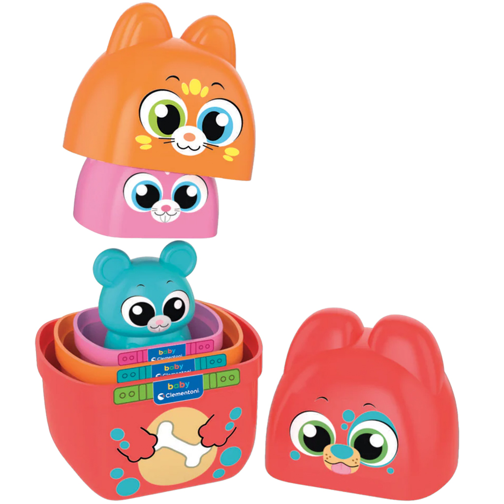 Was ist drin? Tierfiguren-Spielset - Clementoni Baby kép 2