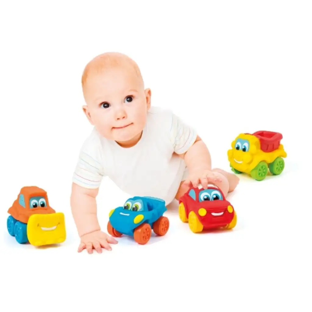 Baby Soft & Go Weiche Spielzeugautos in verschiedenen Ausführungen - Clementoni kép 2