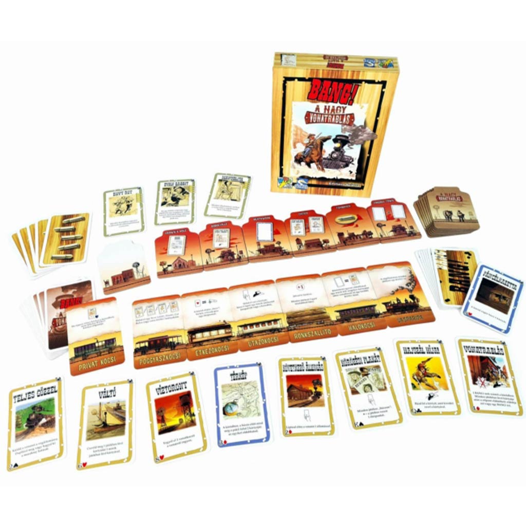 Bang! Das große Zugraub-Kartenspiel kép 2