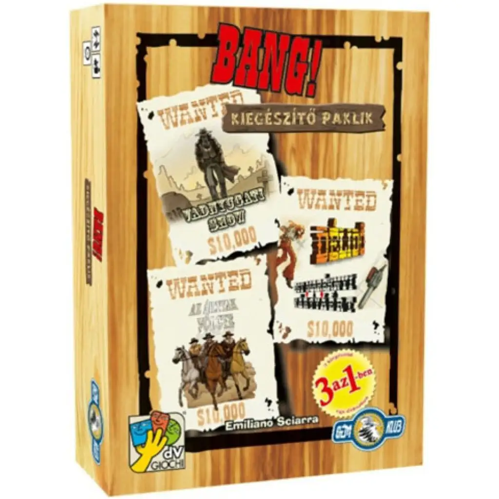 Bang! Erweiterungspack 3-in-1 Brettspiel-Erweiterung