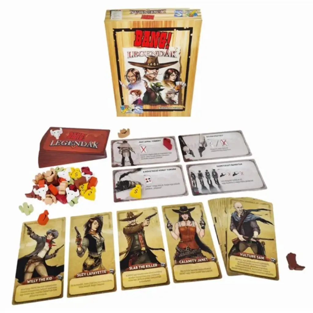 BANG! Legenden Brettspiel-Erweiterung kép 2