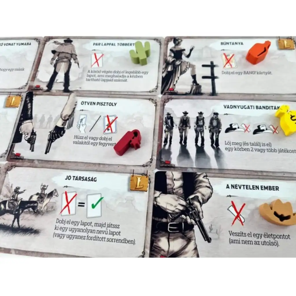 BANG! Legenden Brettspiel-Erweiterung kép 3