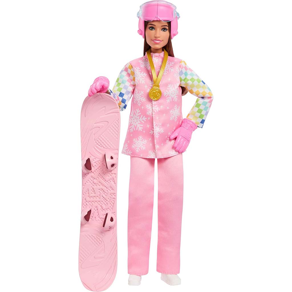 Barbie: 65. Jubiläums-Karrierepuppe – Snowboarderin Puppe – Mattel kép 2