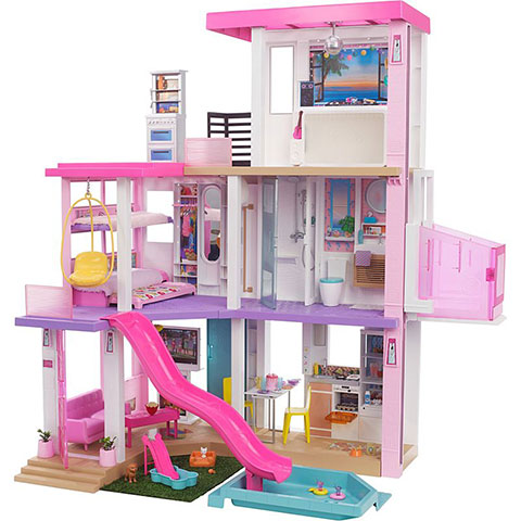 Barbie: Több szintes álomház fénnyel és hanggal - Mattel kép 2