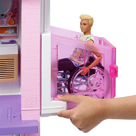 Barbie: Több szintes álomház fénnyel és hanggal - Mattel kép 6