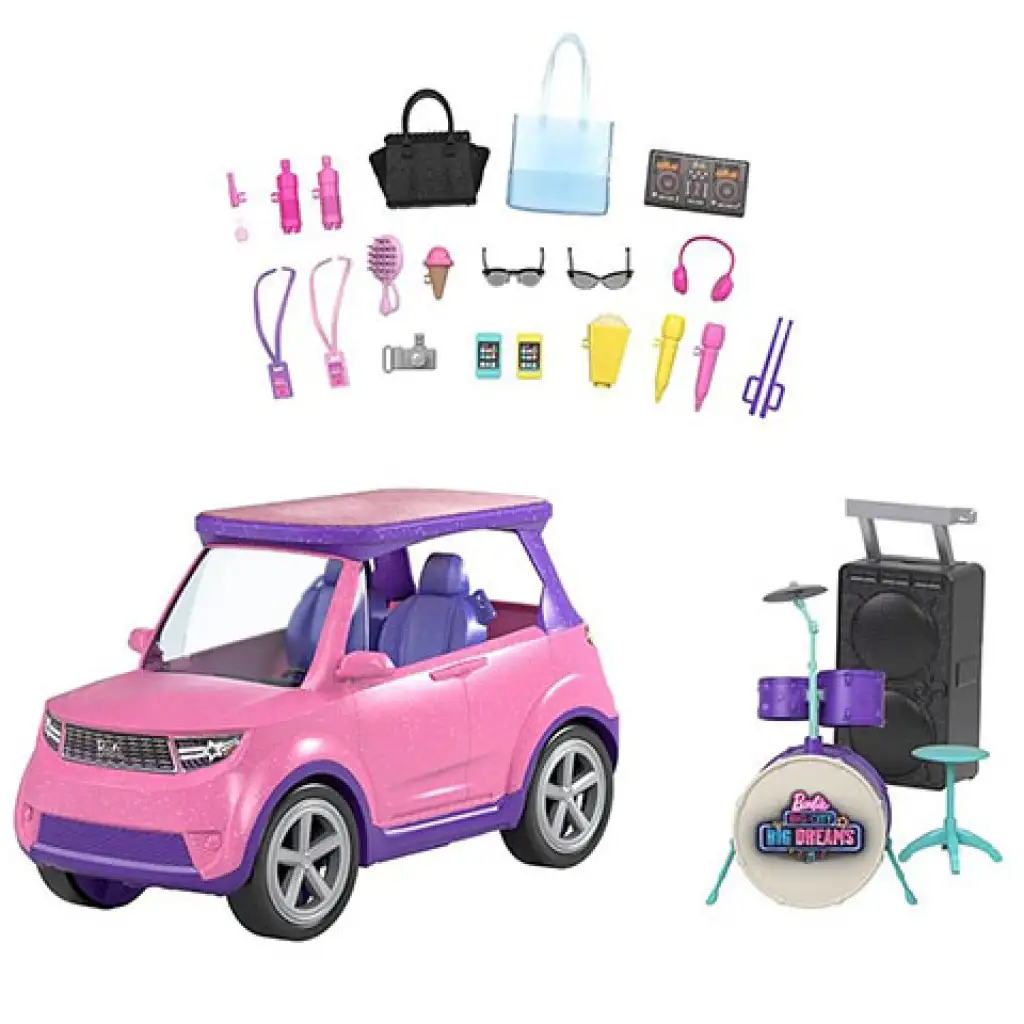 Barbie: Big City, Big Dreams Rollende Bühne Spielset - Mattel kép 2