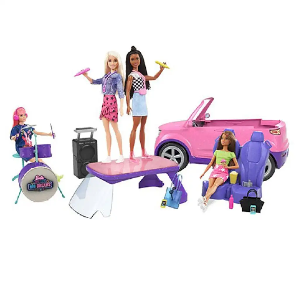 Barbie: Big City, Big Dreams Rollende Bühne Spielset - Mattel kép 3