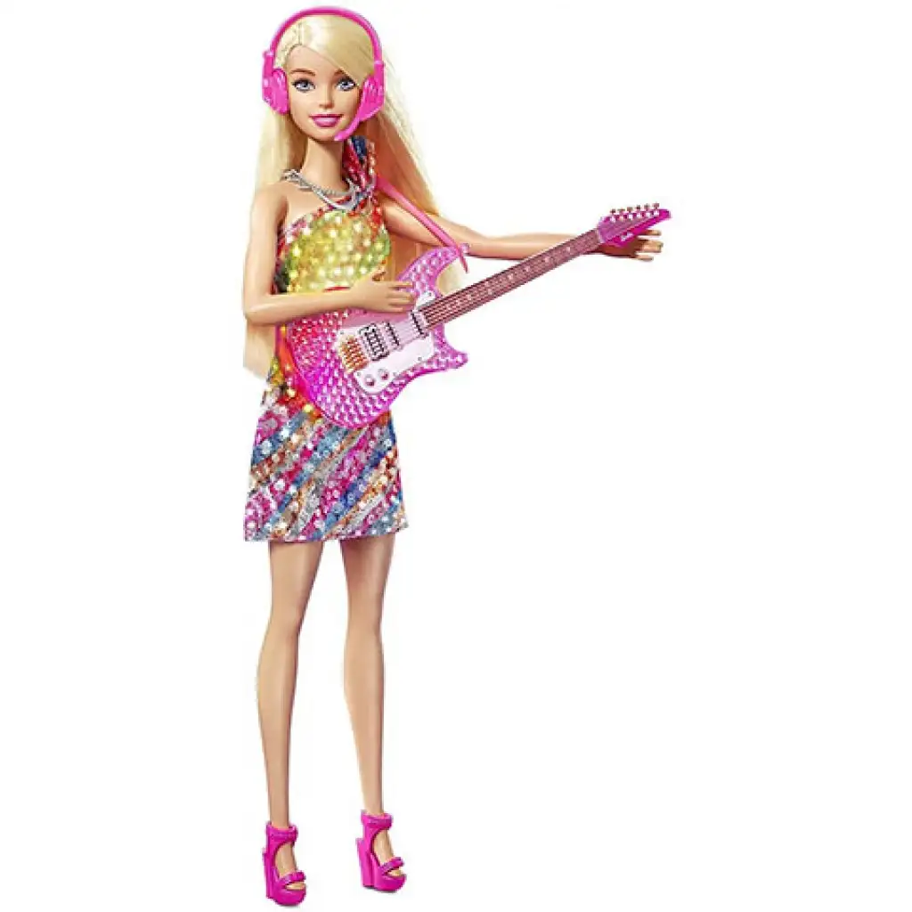 Barbie: Big City, Big Dreams Malibu Karaoke Puppe - Mattel kép 2