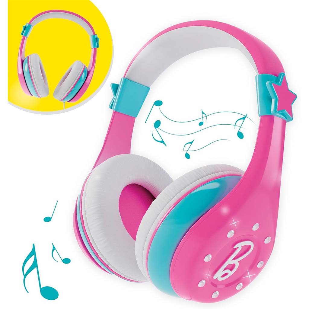 Barbie Bluetooth-Kopfhörer – Lisciani kép 3
