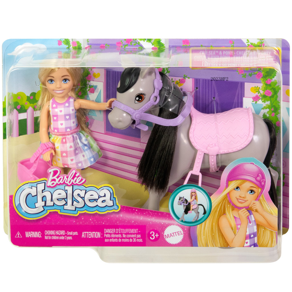 Barbie: Chelsea und Pony-Spielset – Mattel