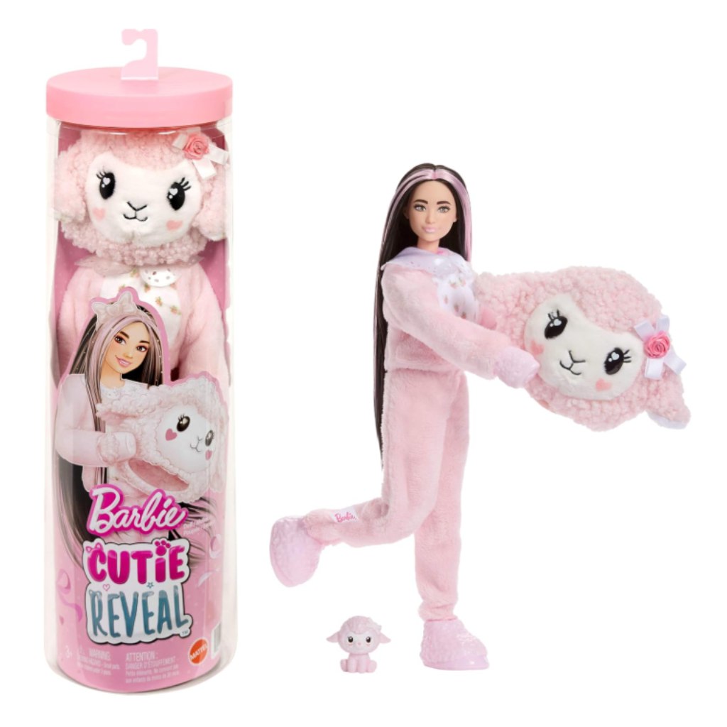 Barbie: Cutie Reveal meglepetés baba - Bari- Mattel kép 1
