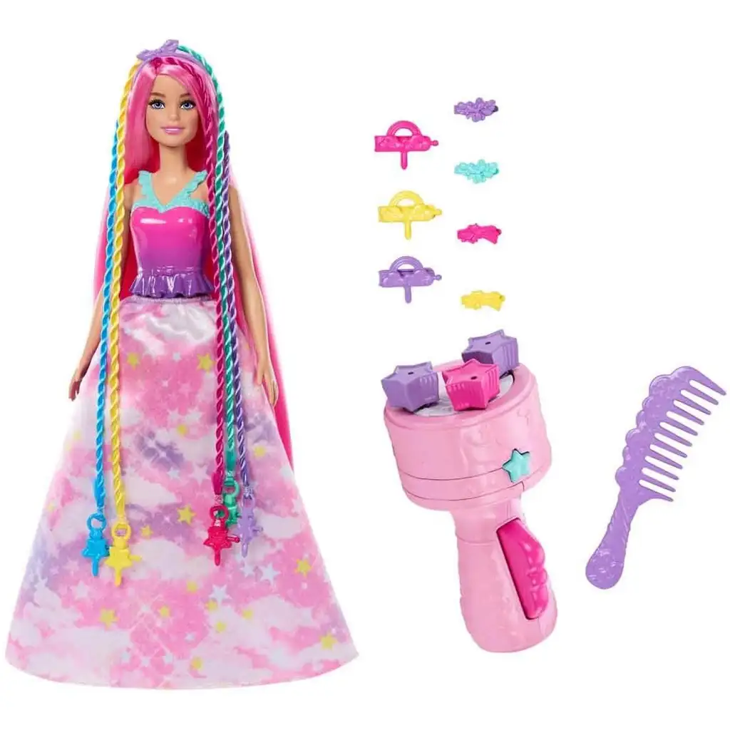 Barbie: Dreamtopia hajvarázs baba kiegészítőkkel - Matte kép 2