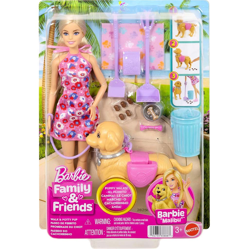 Barbie Fürsorgliche Tierpflegerin Spielset - Mattel
