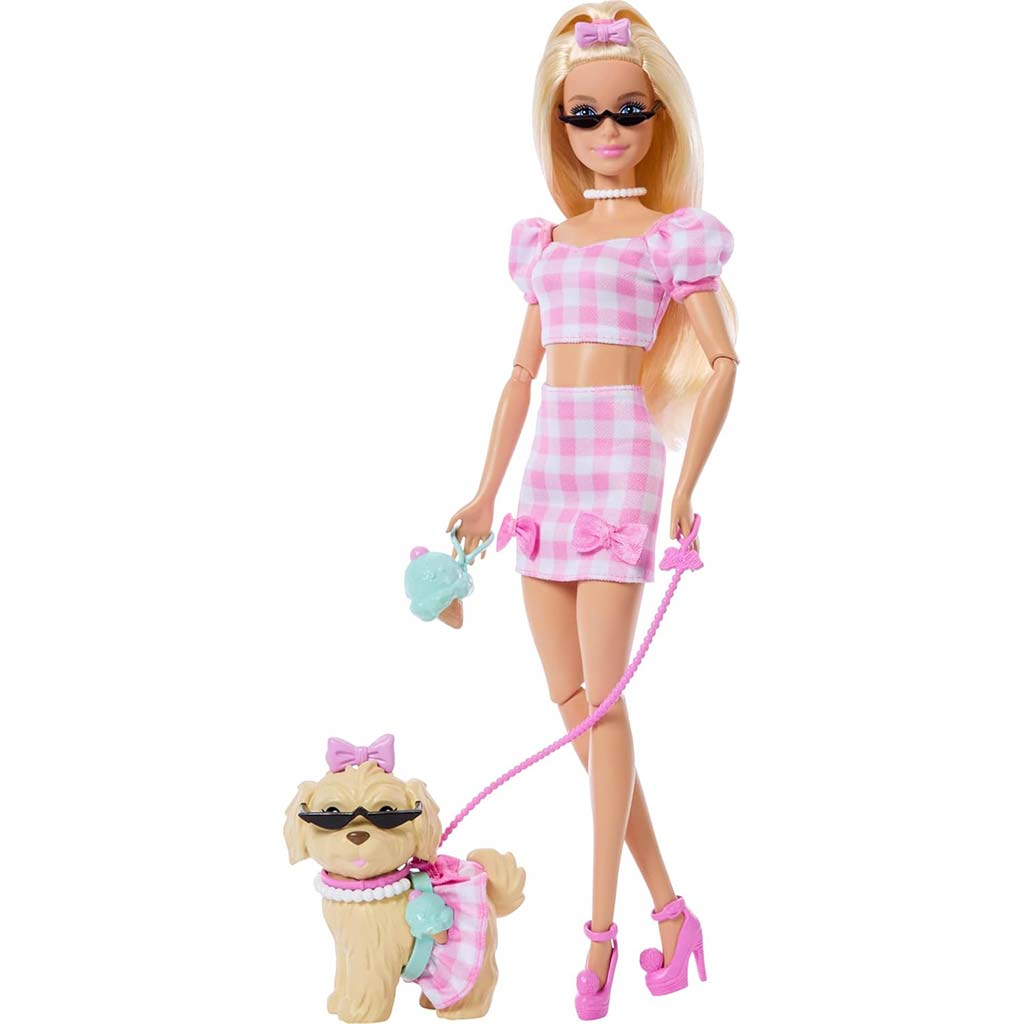 Barbie: Haustier-Mode-Duo Spielset in Rosa – Mattel kép 2