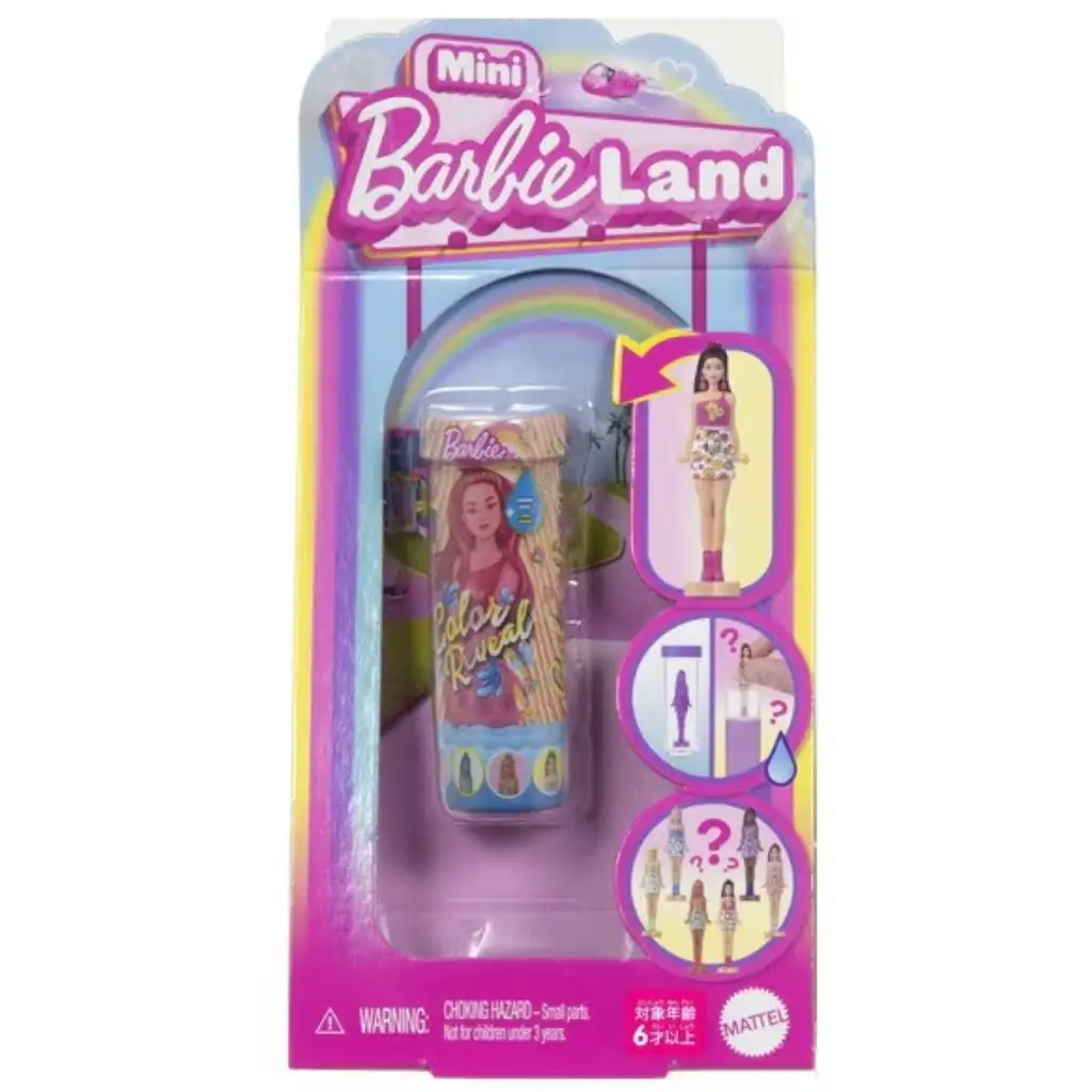 Barbie: Minie Barbieland - Color Reveal Serie 2 - Mattel