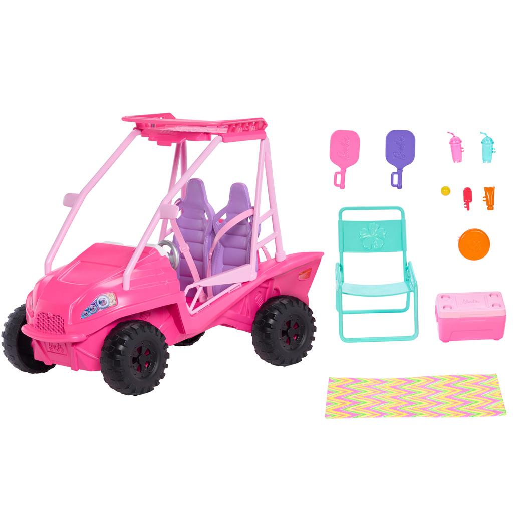 Barbie Mysteries: Stranddetektive Strandfahrzeug - Mattel kép 5