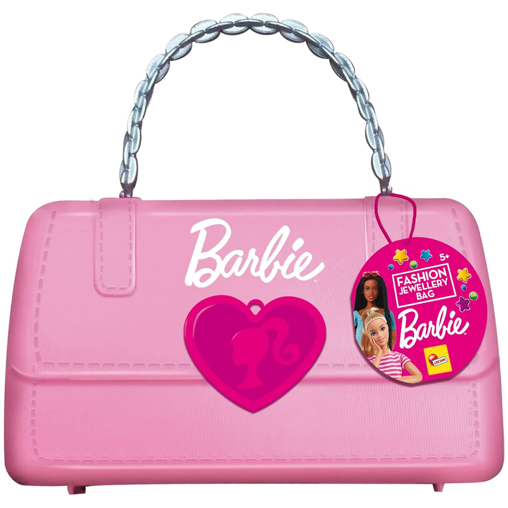 Barbie Modeschmuck Bastelset Handtasche mit Perlen – Lisciani
