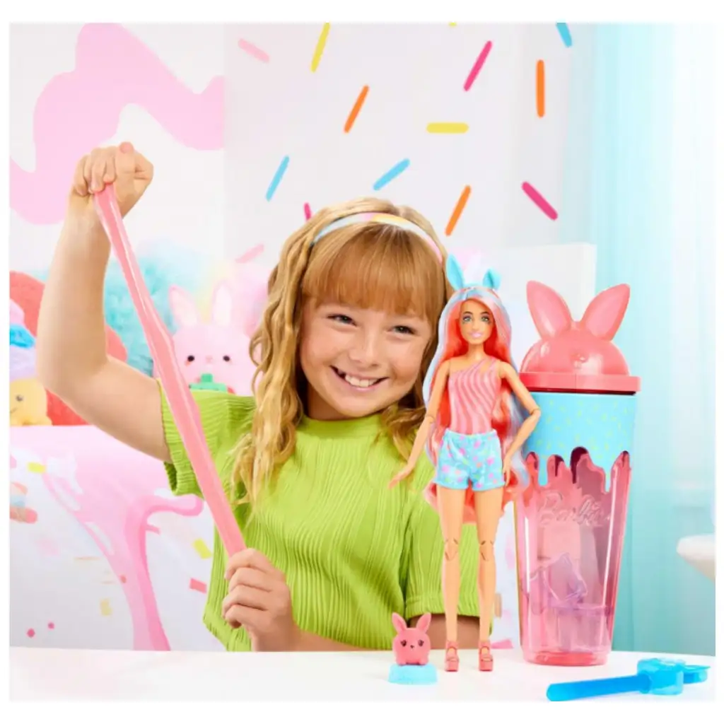 Barbie: Slime Reveal Tierparty - Katzen-Spielset - Mattel kép 2