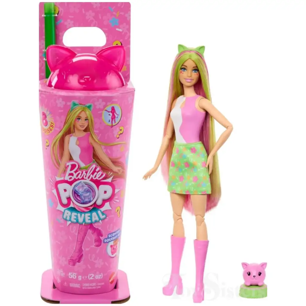 Barbie: Slime Reveal Tierparty - Hasen-Spielset - Mattel