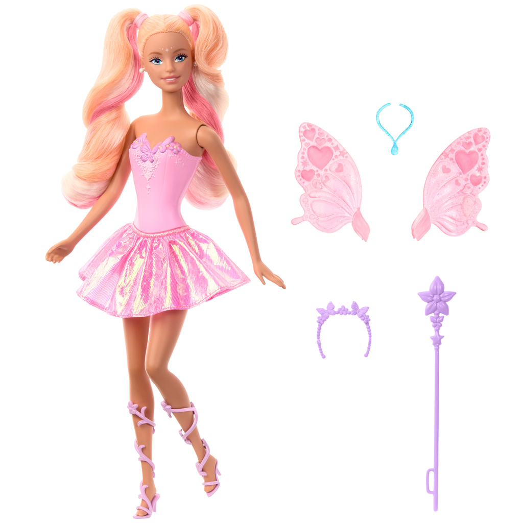 Barbie: Farbwechsel-Feenpuppe – Mattel kép 2