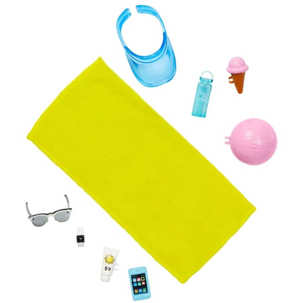 Barbie The Movie: Ken Beach Puppe mit Strandausrüstung - Mattel kép 2