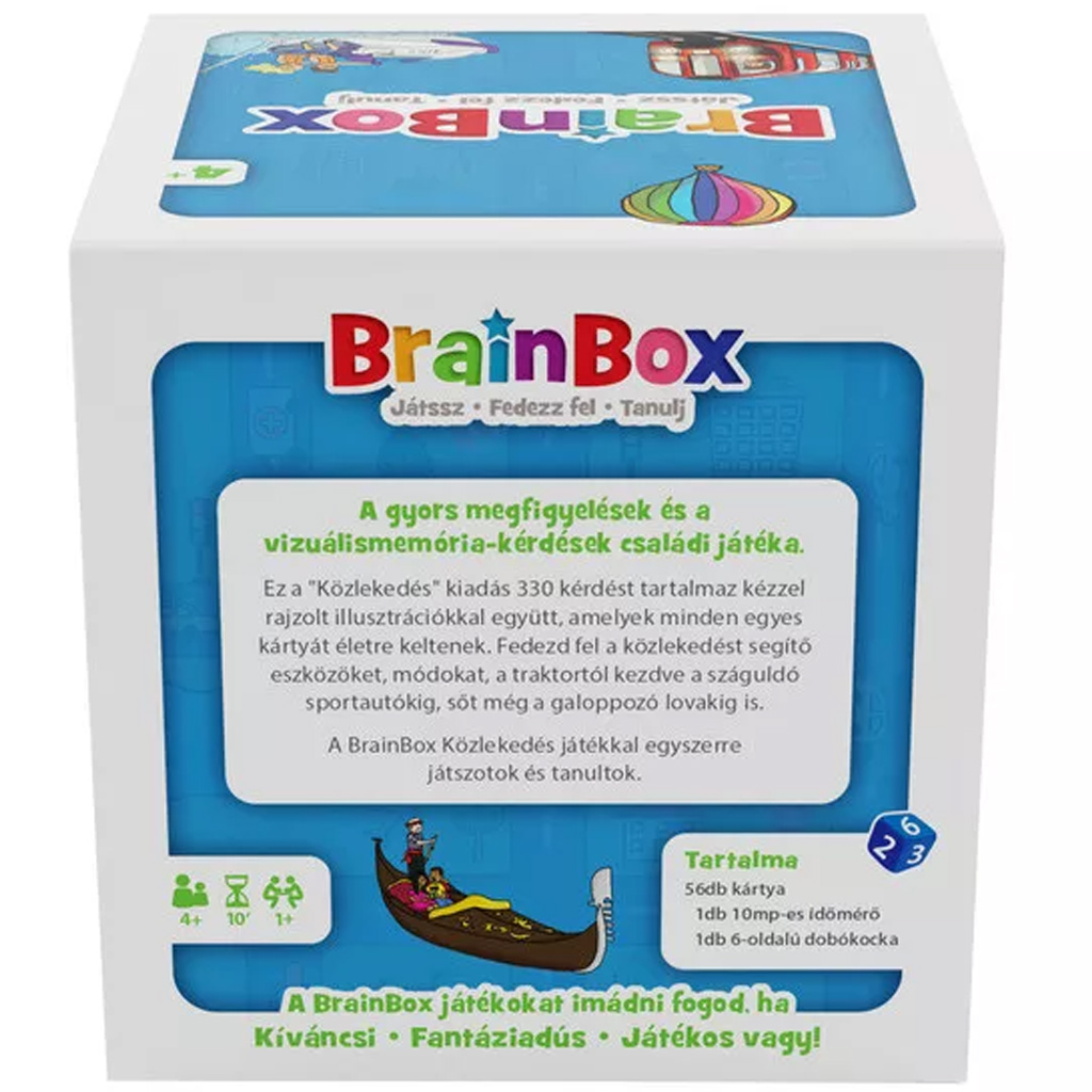 Verkehrs-Brettspiel - Brainbox kép 2