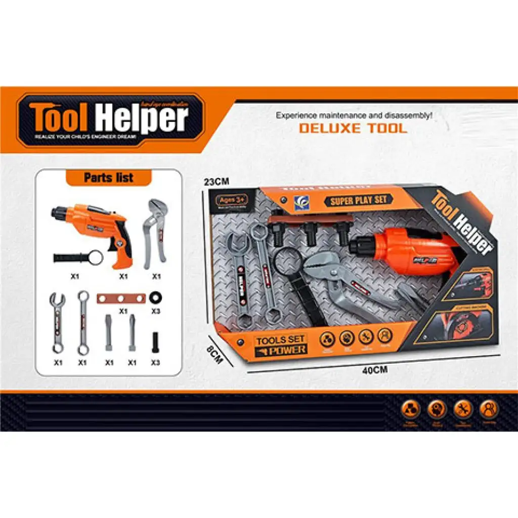 Tool Helper Barkács készlet fúróval kép 1