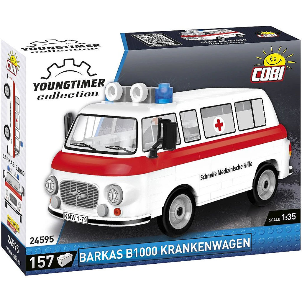 COBI: Barkas B1000 Krankenwagen Bausatz (24595)