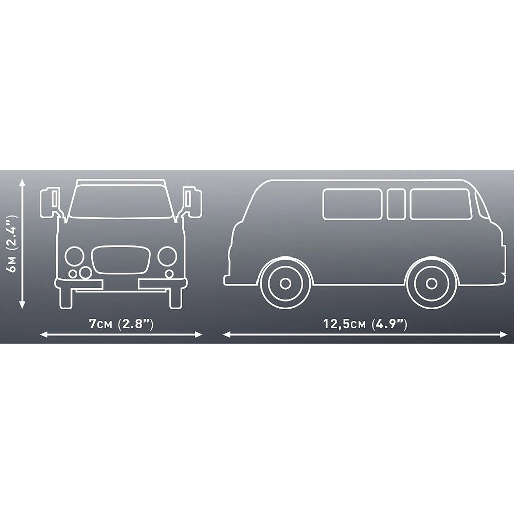 COBI: Barkas B1000 Kleinbus Bausatz (24600) kép 4