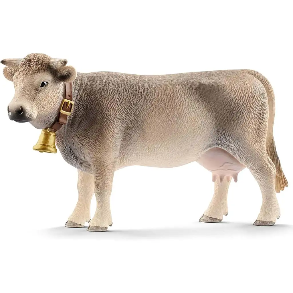 Schleich: Braunvieh Kuh Figur (13874)
