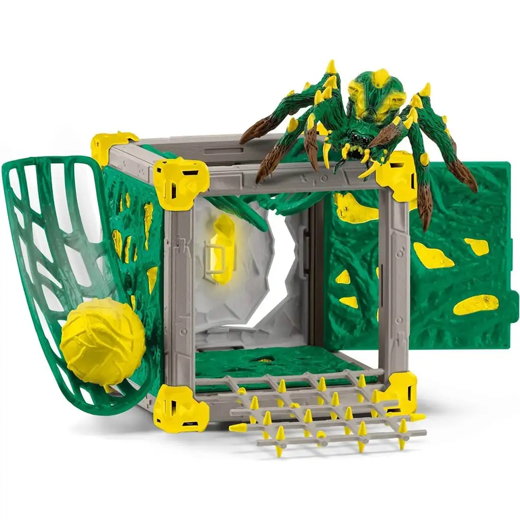 Schleich: Battlecave Dschungel Tarantel Set (42678) kép 2