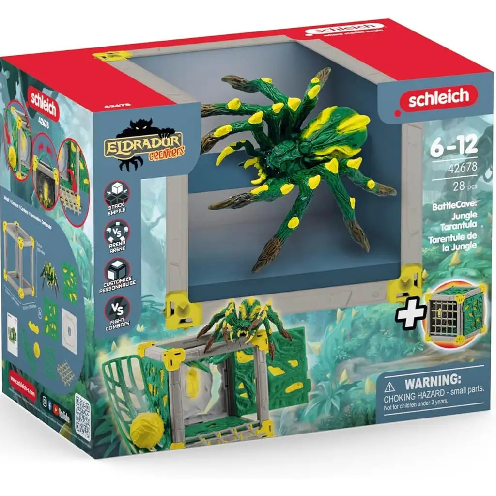 Schleich: Battlecave Dschungel Tarantel Set (42678)