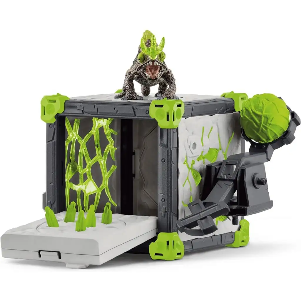 Schleich: Battlecave Felsenkameleon Set (42677) kép 3