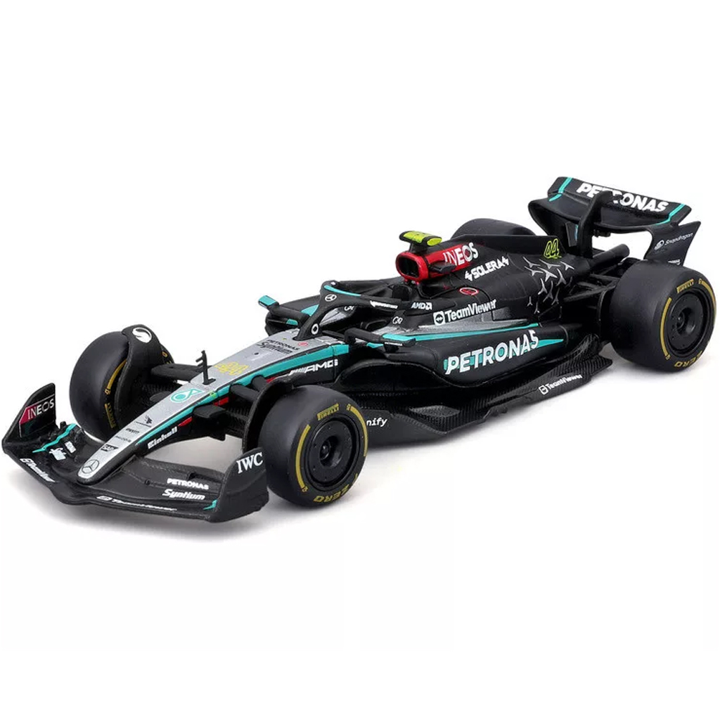Bburago: Mercedes-AMG F1 W15 Performance F1-Rennwagen Metallmodell 1:43 (Lewis Hamilton Nr. 44) kép 2