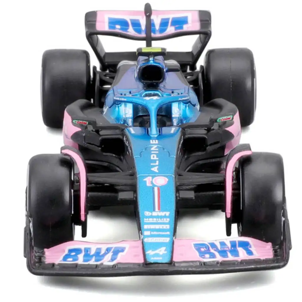 Bburago: Alpine A523 F1 Rennwagen Metall Automodell 1/43 kép 3
