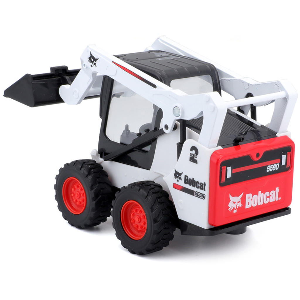 Bburago: mit Bobcat-Bagger - 10 cm kép 4
