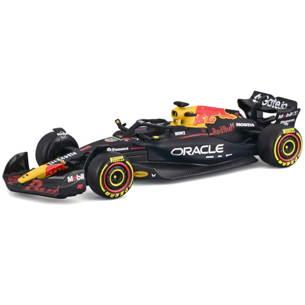 Bburago: Oracle Red Bull RB21 Verstappen F1 (2025) Rennwagen Metall-Automodell 1:64 (Max Verstappen #1) kép 2