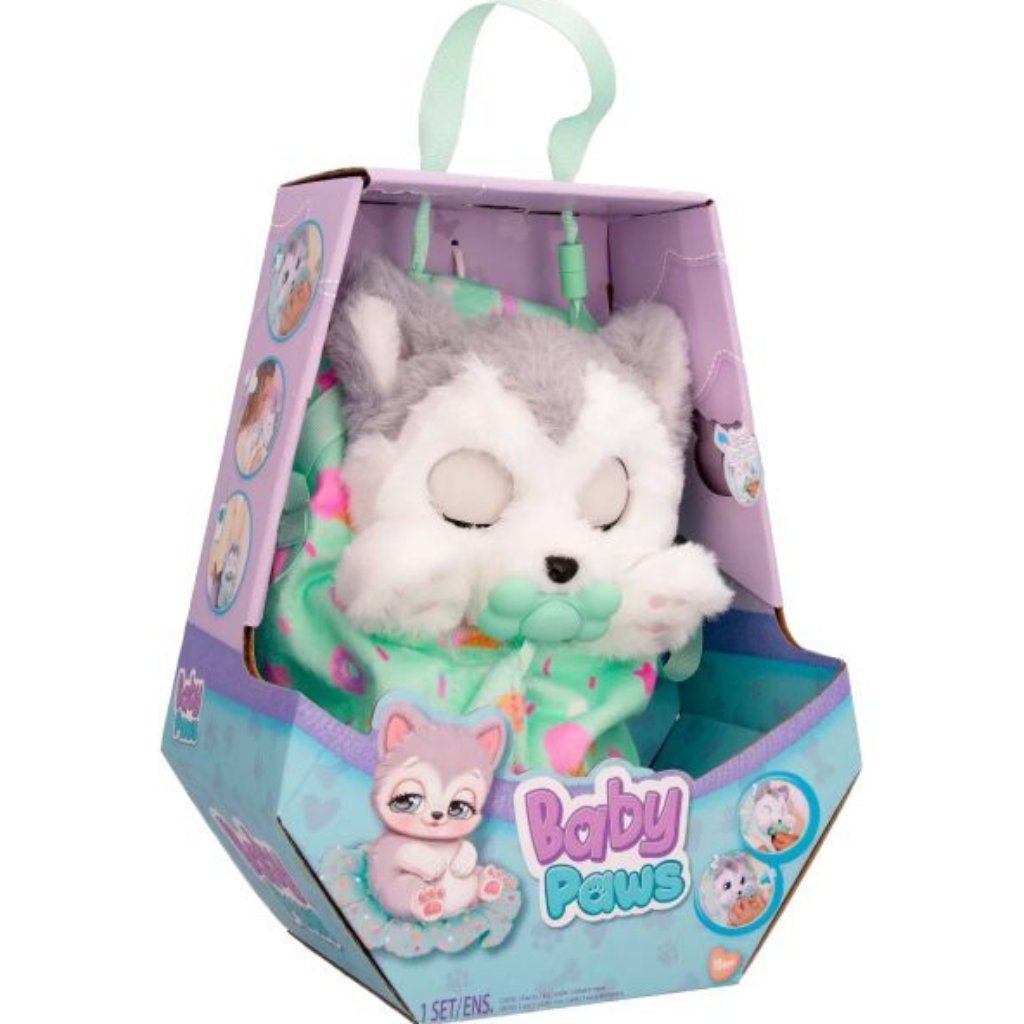 Interaktiver Baby-Pfoten-Hund - Husky kép 2