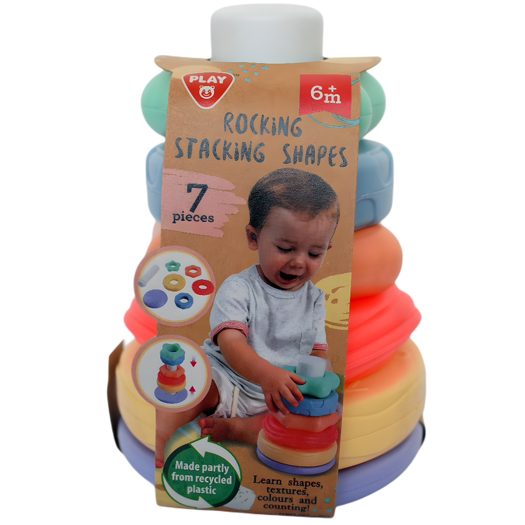 Playgo: Bébi toronyépítő formák kép 1