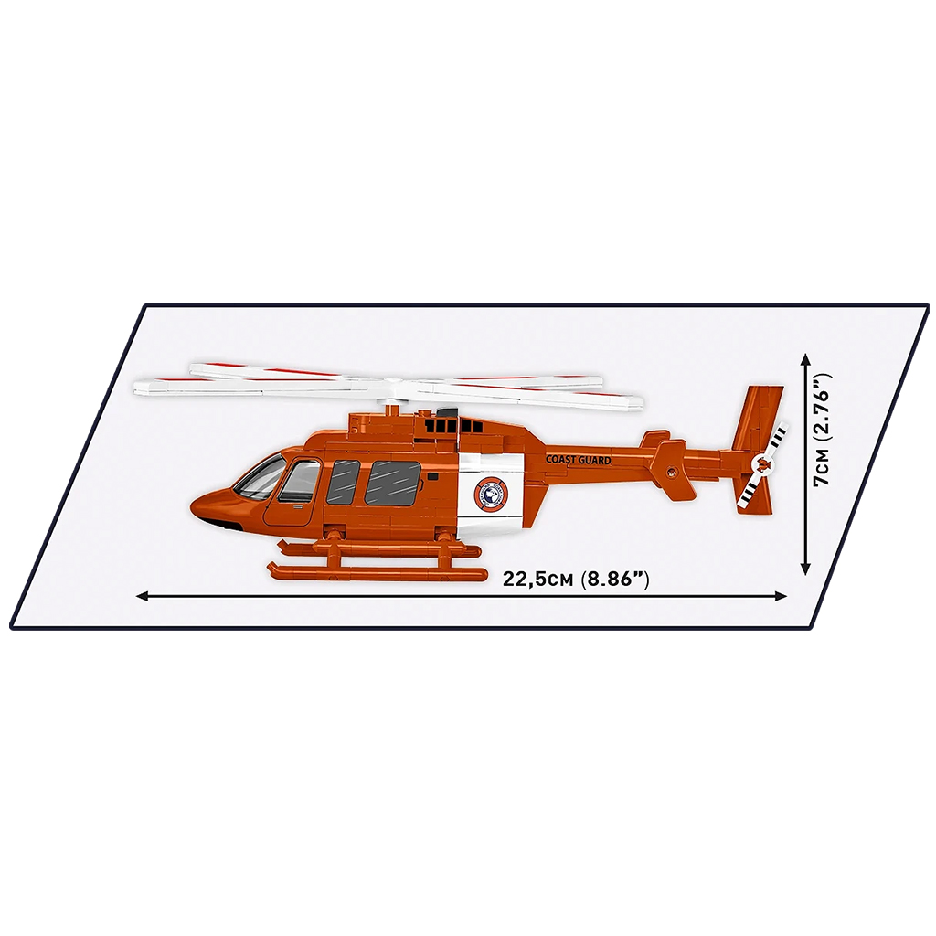 COBI: Bell 407 Parti Őrség építőjáték (26627) kép 4