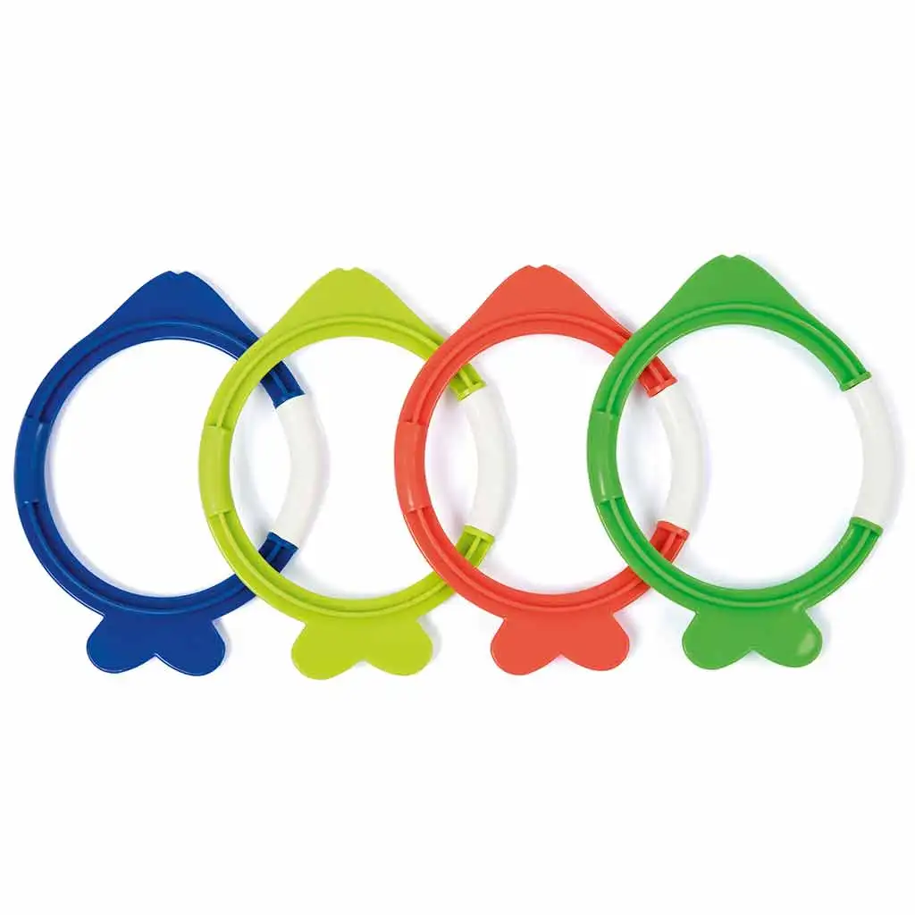 Bestway: Lil Fish™ fischförmiges Tauchring-Set, 4-teiliges Set kép 2
