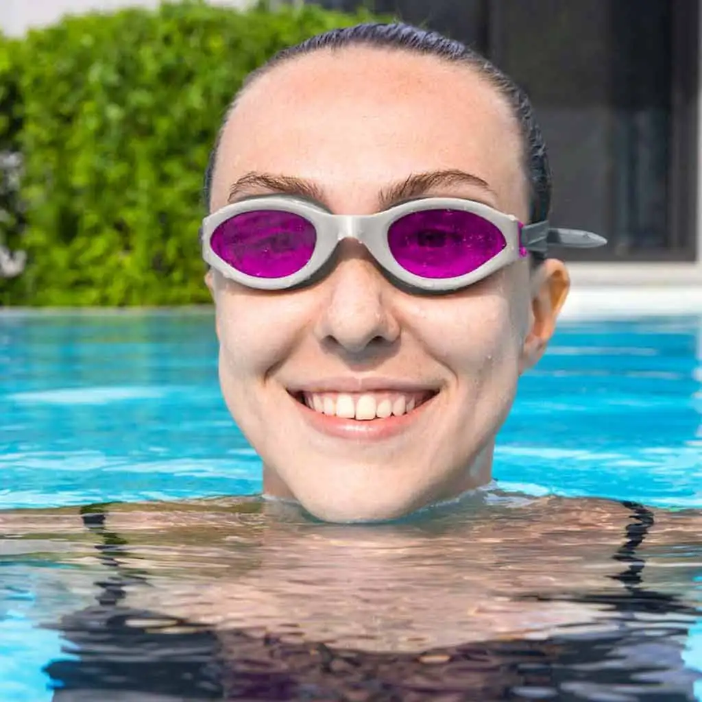 Bestway: Accelera™ Schwimmbrille in verschiedenen Farben 1 Stk kép 5