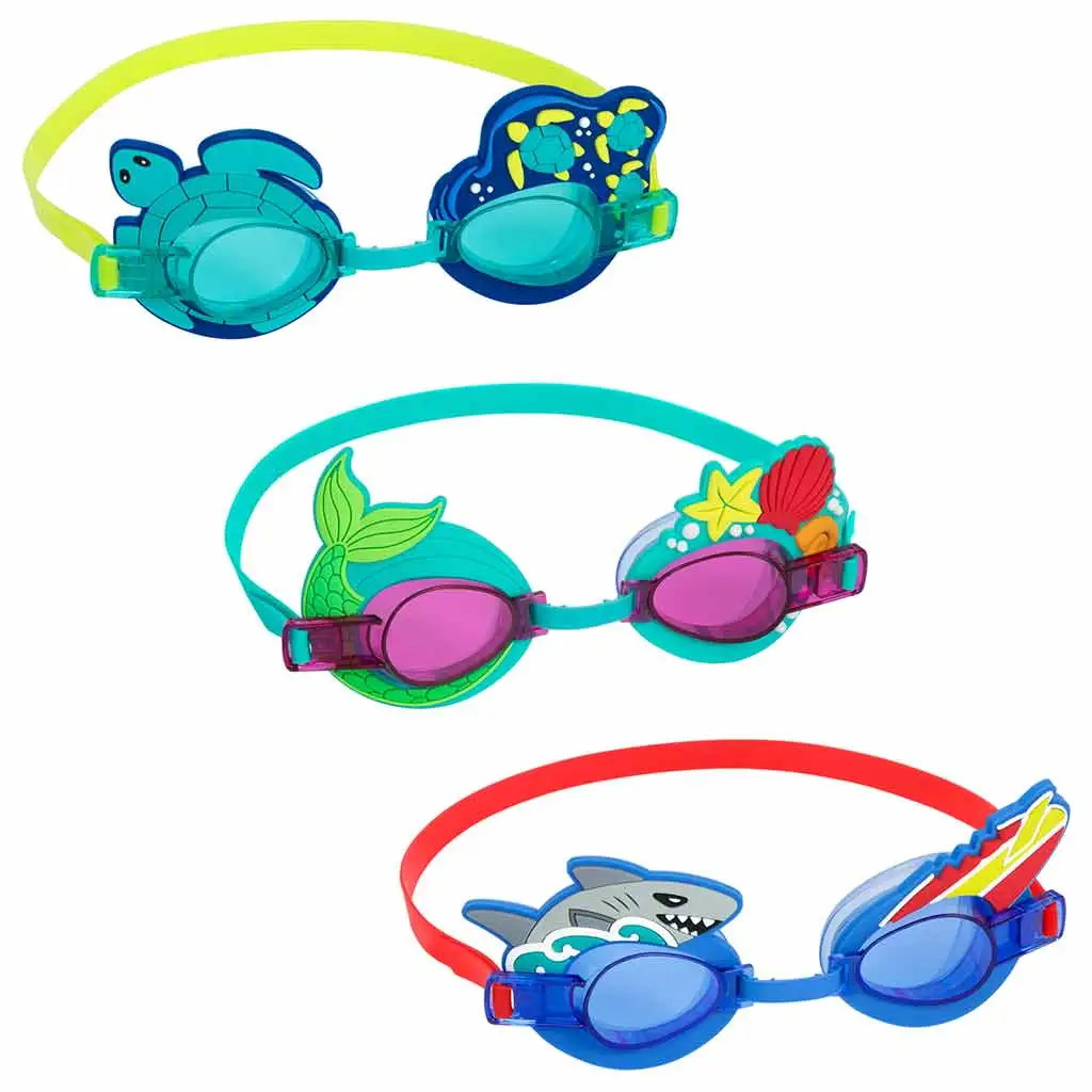 Bestway: Aqua Pals™ Meeres-Tier-Schwimmbrille in drei verschiedenen Ausführungen, 1 Stück