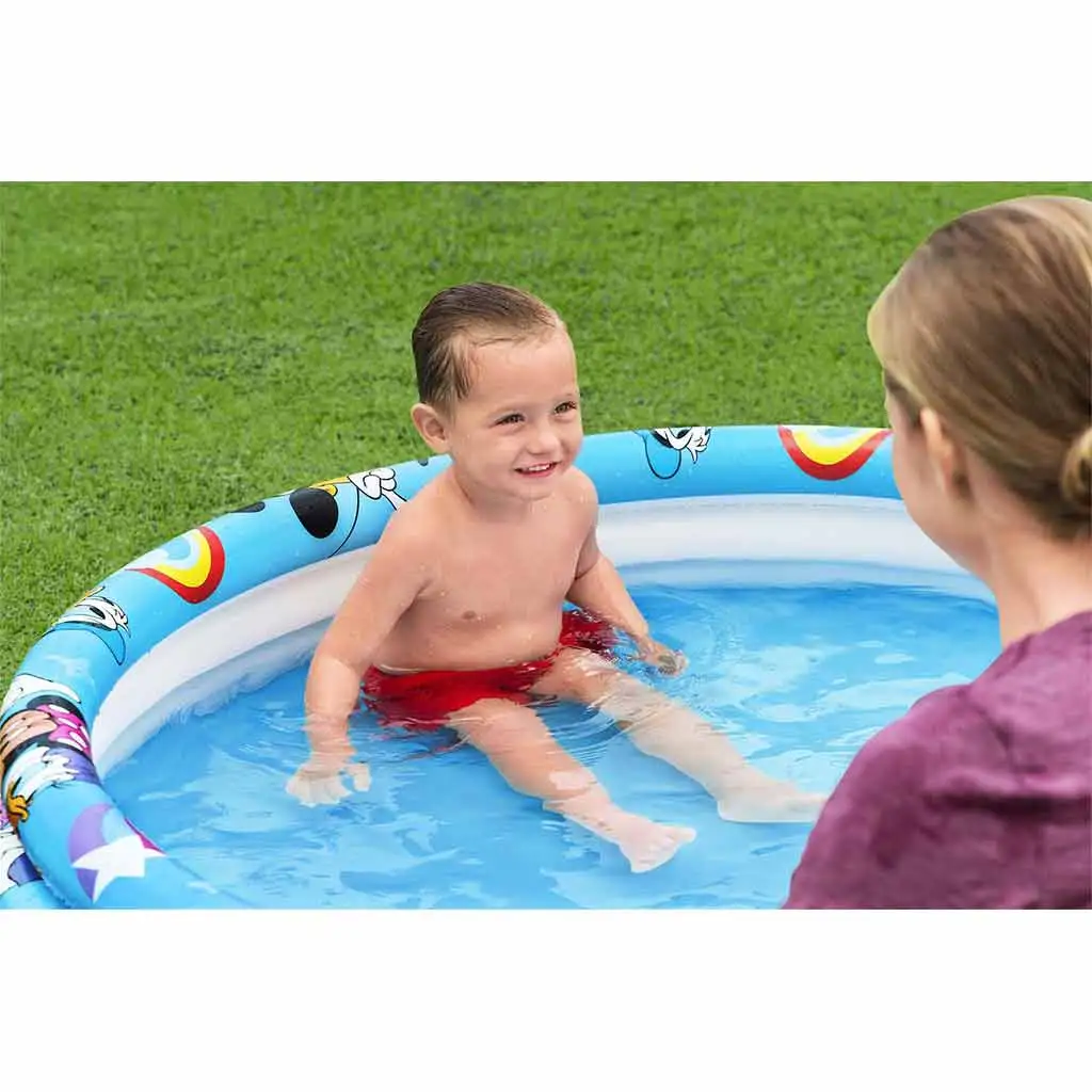 Bestway: Disney Junior® Mickey Maus Planschbecken Ø 122 x 25 cm kép 4